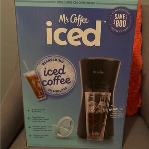 Mr. Coffee Iced Single-Serve Iced Coffeemaker - Black